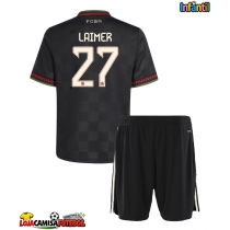 Camisa de Futebol Bayern Munich Konrad Laimer #27 Equipamento Alternativo Infantil 2025-26 Manga Curta (+ Calças curtas)